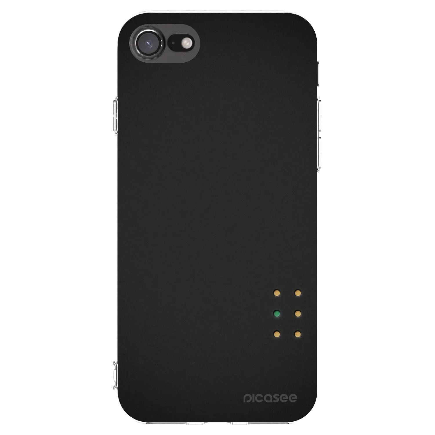 Picasee husă transparentă din silicon pentru Apple iPhone 8 - Pulse