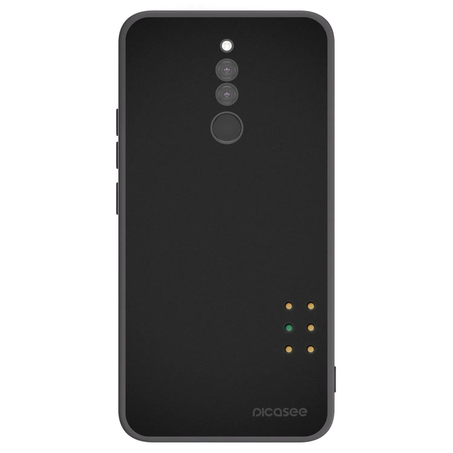Picasee husă neagră din silicon pentru Xiaomi Redmi 8 - Pulse