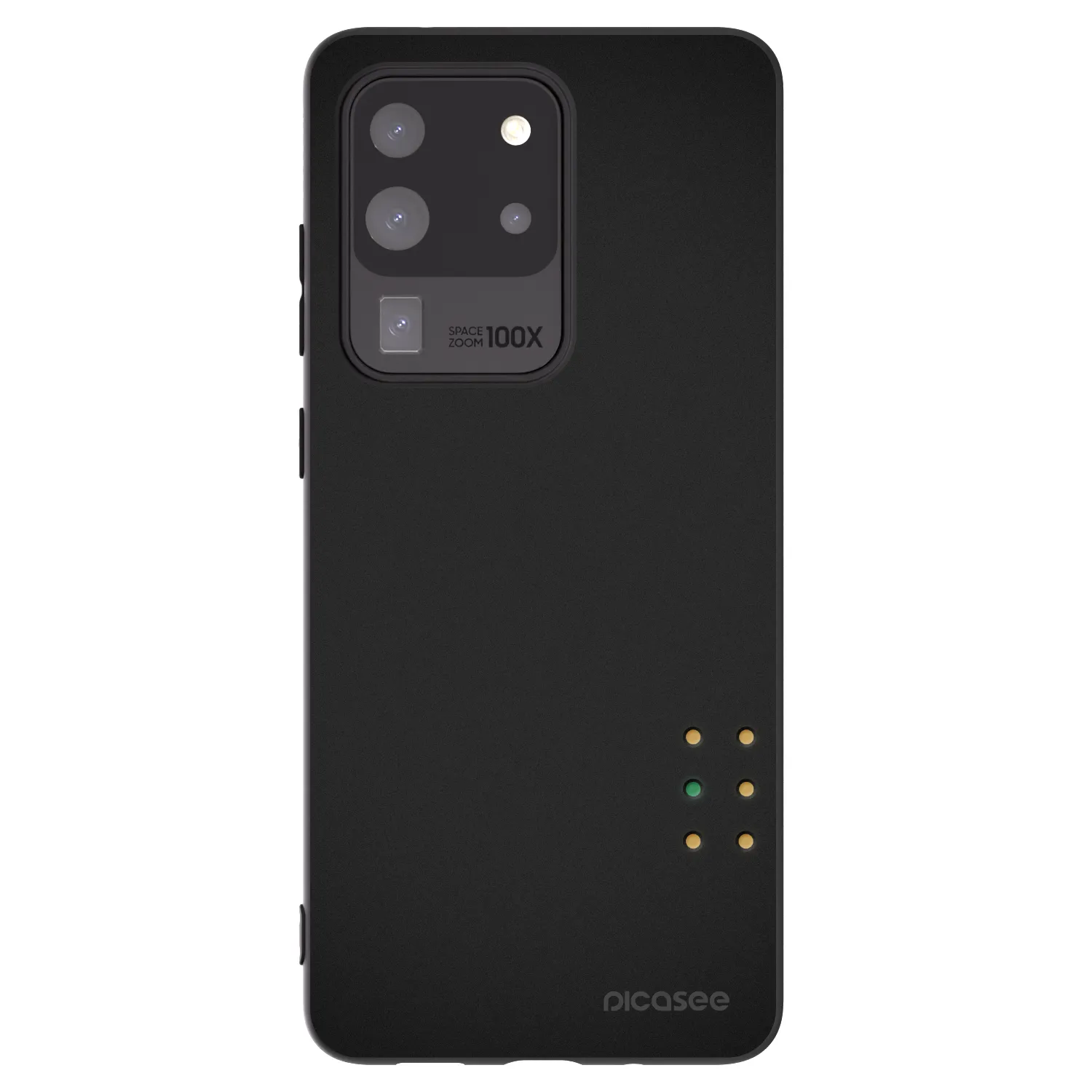 Picasee husă neagră din silicon pentru Samsung Galaxy S20 Ultra 5G G988F - Pulse