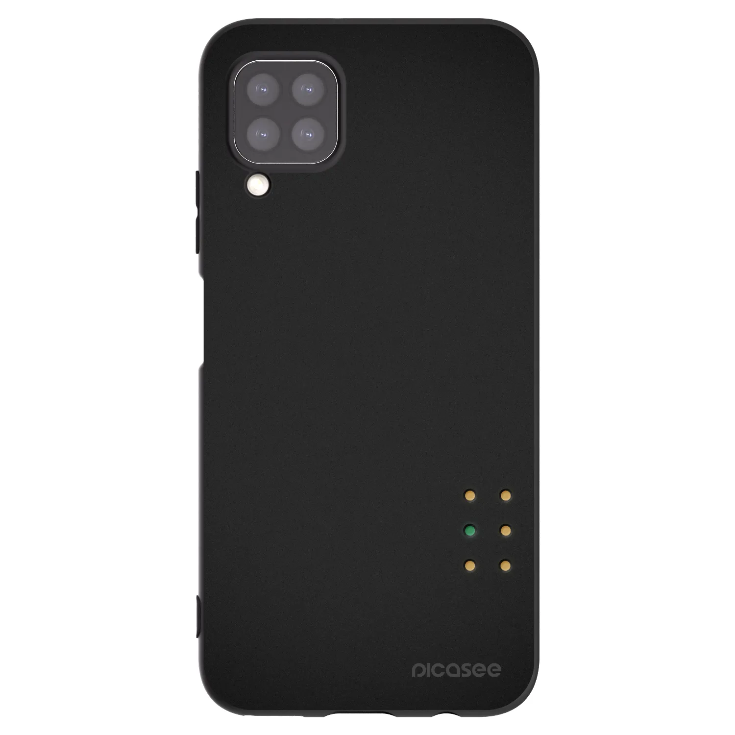 Picasee husă neagră din silicon pentru Huawei P40 Lite - Pulse