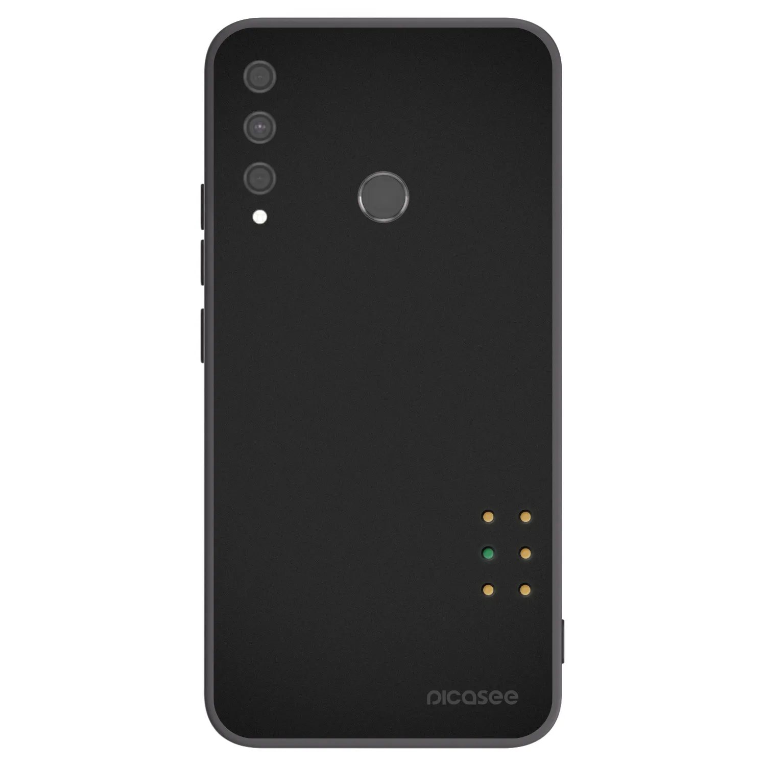 Picasee husă neagră din silicon pentru Huawei P40 Lite E - Pulse