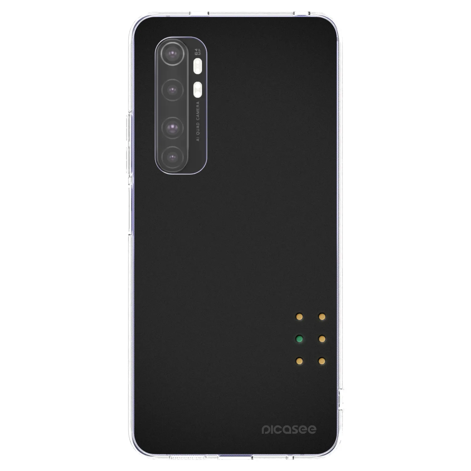 Picasee husă transparentă din silicon pentru Xiaomi Mi Note 10 Lite - Pulse