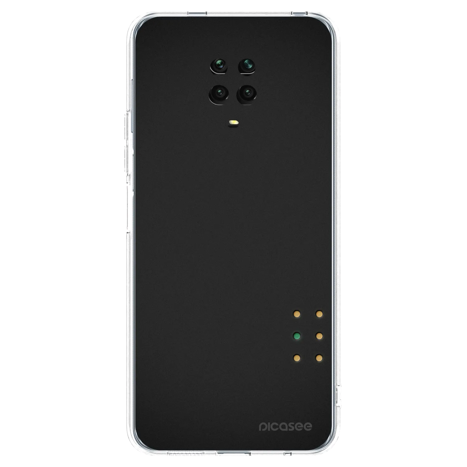 Picasee husă transparentă din silicon pentru Xiaomi Redmi Note 9S - Pulse