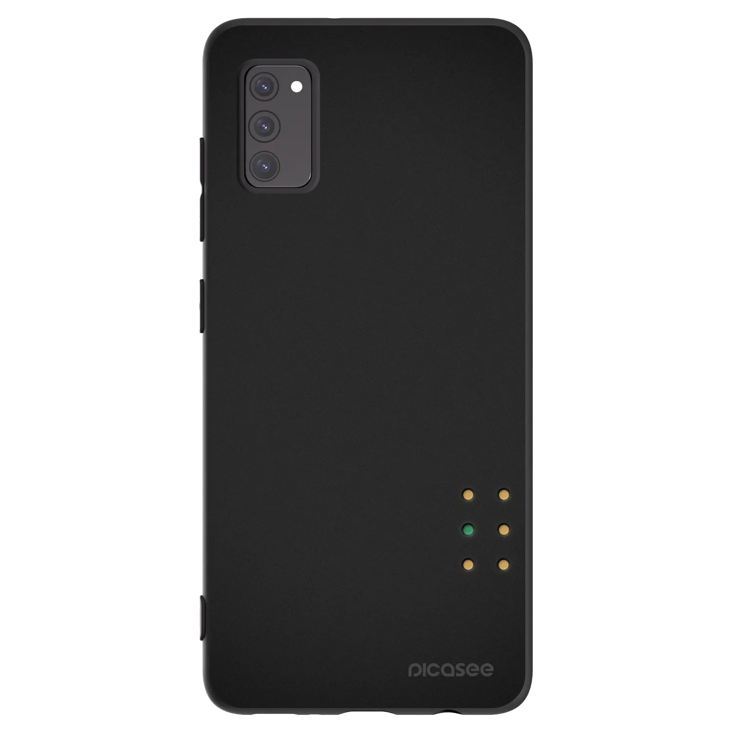 Picasee husă neagră din silicon pentru Samsung Galaxy A41 A415F - Pulse