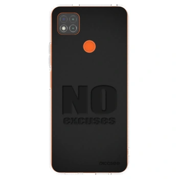 Picasee husă transparentă din silicon pentru Xiaomi Redmi 9C - No Excuses