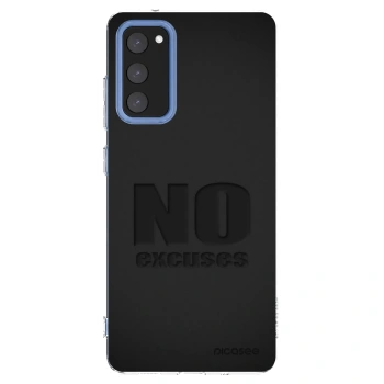 Picasee husă transparentă din silicon pentru Samsung Galaxy S20 FE - No Excuses