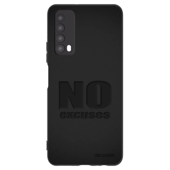 Picasee husă neagră din silicon pentru Huawei P Smart 2021 - No Excuses