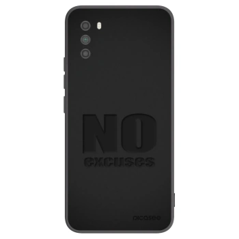 Picasee husă neagră din silicon pentru Xiaomi Poco M3 - No Excuses