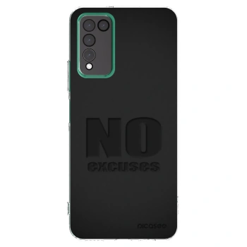 Picasee husă transparentă din silicon pentru Honor 10X Lite - No Excuses