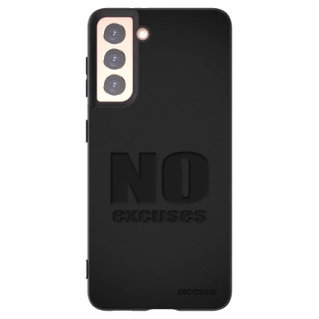 Picasee husă neagră din silicon pentru Samsung Galaxy S21 5G G991B - No Excuses
