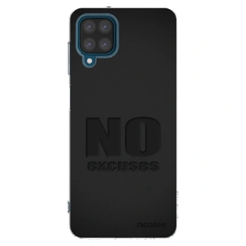 Picasee husă transparentă din silicon pentru Samsung Galaxy A12 A125F - No Excuses