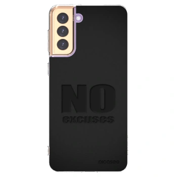 Picasee husă transparentă din silicon pentru Samsung Galaxy S21+ 5G G996F - No Excuses