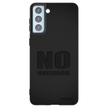 Picasee husă neagră din silicon pentru Samsung Galaxy S21+ 5G G996F - No Excuses