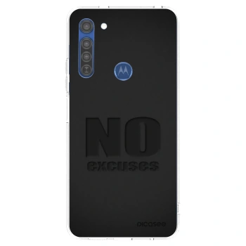 Husă pentru Motorola Moto G8 - No Excuses