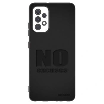 Picasee husă neagră din silicon pentru Samsung Galaxy A32 5G A326B - No Excuses