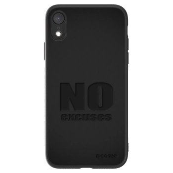Picasee ULTIMATE CASE pentru Apple iPhone XR - No Excuses