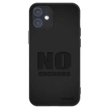 Picasee ULTIMATE CASE pentru Apple iPhone 12 mini - No Excuses