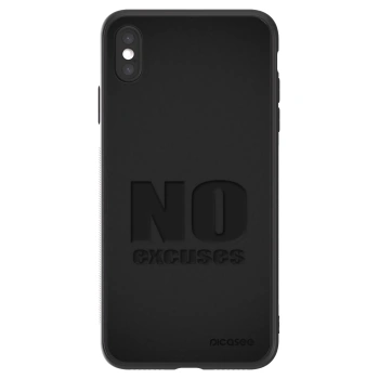Picasee ULTIMATE CASE pentru Apple iPhone XS Max - No Excuses