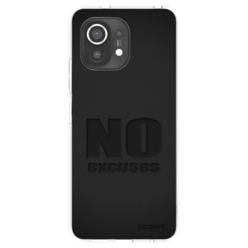 Picasee husă transparentă din silicon pentru Xiaomi Mi 11 - No Excuses
