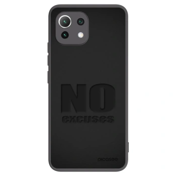 Picasee husă neagră din silicon pentru Xiaomi Mi 11 Lite - No Excuses