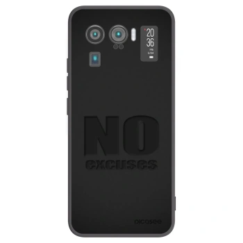 Picasee husă neagră din silicon pentru Xiaomi Mi 11 Ultra - No Excuses