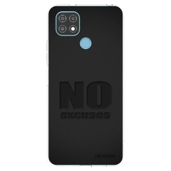 Picasee husă transparentă din silicon pentru Realme C21 - No Excuses