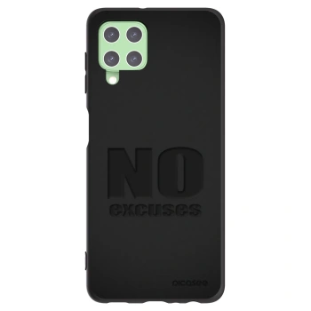 Picasee husă neagră din silicon pentru Samsung Galaxy A22 A225F 4G - No Excuses