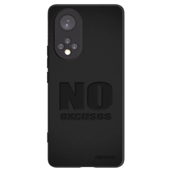 Picasee husă neagră din silicon pentru Huawei Nova 9 - No Excuses