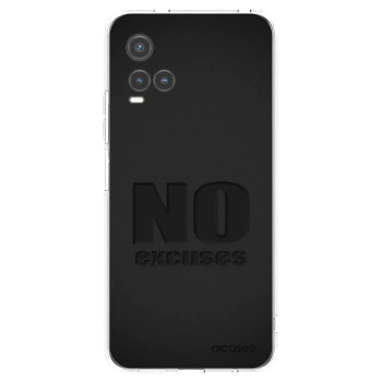 Picasee husă transparentă din silicon pentru Vivo Y33s - No Excuses