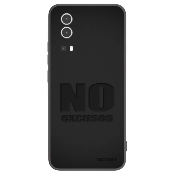 Picasee husă neagră din silicon pentru Vivo Y72 5G - No Excuses