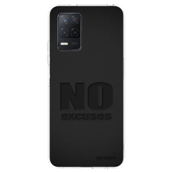 Picasee husă transparentă din silicon pentru Realme 8 5G - No Excuses