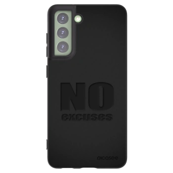 Picasee husă neagră din silicon pentru Samsung Galaxy S21 FE 5G - No Excuses