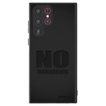Picasee ULTIMATE CASE pentru Samsung Galaxy S22 Ultra 5G - No Excuses