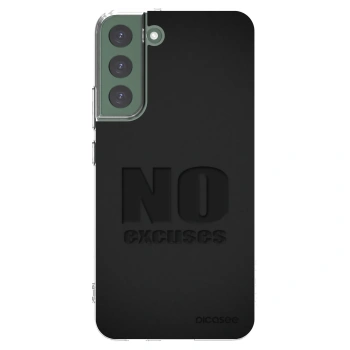 Picasee husă transparentă din silicon pentru Samsung Galaxy S22+ 5G - No Excuses