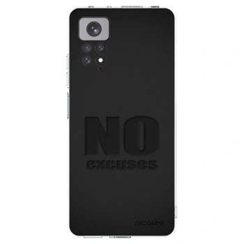Picasee husă transparentă din silicon pentru Xiaomi Redmi Note 11 - No Excuses