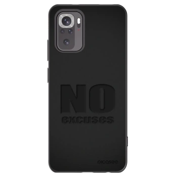 Picasee husă neagră din silicon pentru Xiaomi Redmi Note 11S 4G - No Excuses