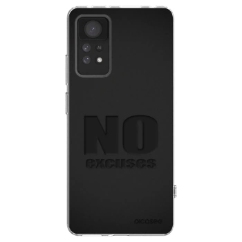 Picasee husă transparentă din silicon pentru Xiaomi Redmi Note 11 Pro - No Excuses