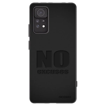 Picasee husă neagră din silicon pentru Xiaomi Redmi Note 11 Pro 5G - No Excuses