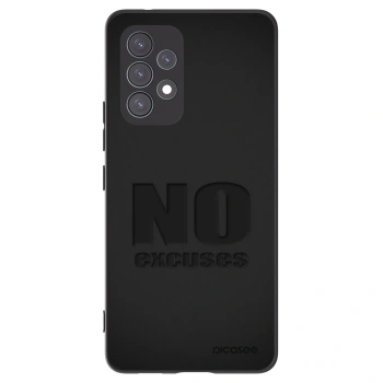 Picasee husă neagră din silicon pentru Samsung Galaxy A53 5G A536 - No Excuses