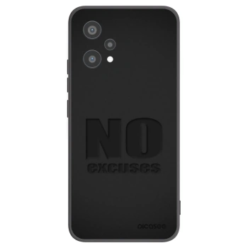 Picasee husă neagră din silicon pentru Realme 9 Pro 5G - No Excuses