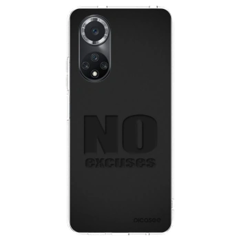 Picasee husă transparentă din silicon pentru Huawei Nova 9 SE - No Excuses