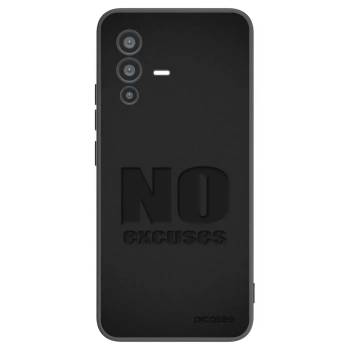 Picasee husă neagră din silicon pentru Vivo V23 5G - No Excuses