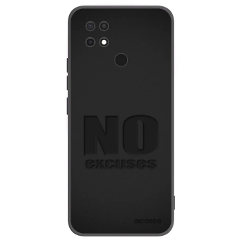 Picasee husă neagră din silicon pentru Xiaomi Redmi 10C - No Excuses