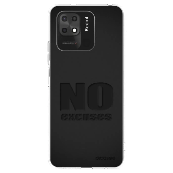 Picasee husă transparentă din silicon pentru Xiaomi Redmi 10C - No Excuses