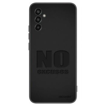 Picasee husă neagră din silicon pentru Samsung Galaxy M13 M135F - No Excuses