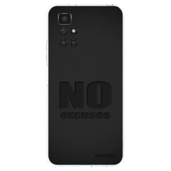 Picasee husă transparentă din silicon pentru Xiaomi Redmi 10 (2022) - No Excuses