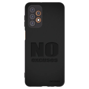 Picasee husă neagră din silicon pentru Samsung Galaxy A23 A235F 4G - No Excuses