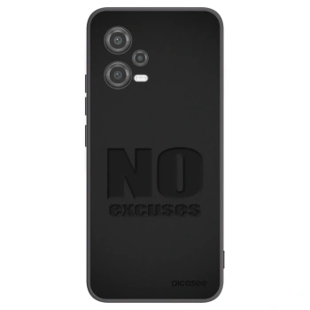 Picasee husă neagră din silicon pentru Xiaomi Poco X5 - No Excuses