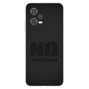 Picasee husă transparentă din silicon pentru Xiaomi Poco X5 - No Excuses