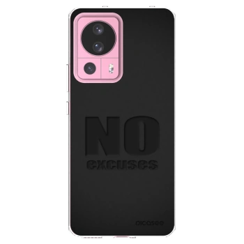 Picasee husă transparentă din silicon pentru Xiaomi 13 Lite - No Excuses